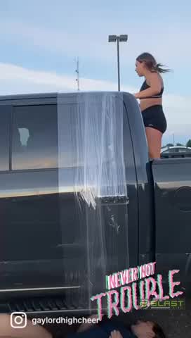 When the 
Gaylord High Cheer team 
gives our Gaylord Blue Devil football guys a 
“CONGRATS, YOU WON! WELCOME HOME!” Prank after their first win of the season!

https://www.instagram.com/reel/CTXAoSmD_sh/?utm_medium=copy_link

 
#GETPRANKED 
#GAYLORDHIGHCHEERVSGAYLORDHIGHFOOTBALL #ghscheer #gaylordcheer #ptop #ghsvarsitycheer #sidelinecheer