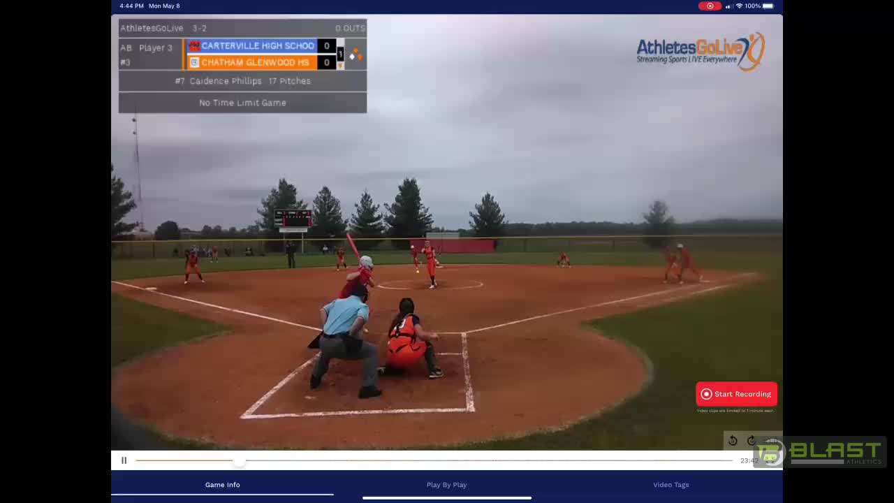 Lions cs Glenwood Chatham 5.6.23