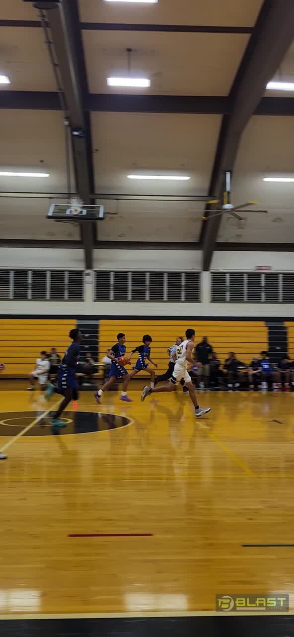 Jude with a nice layup