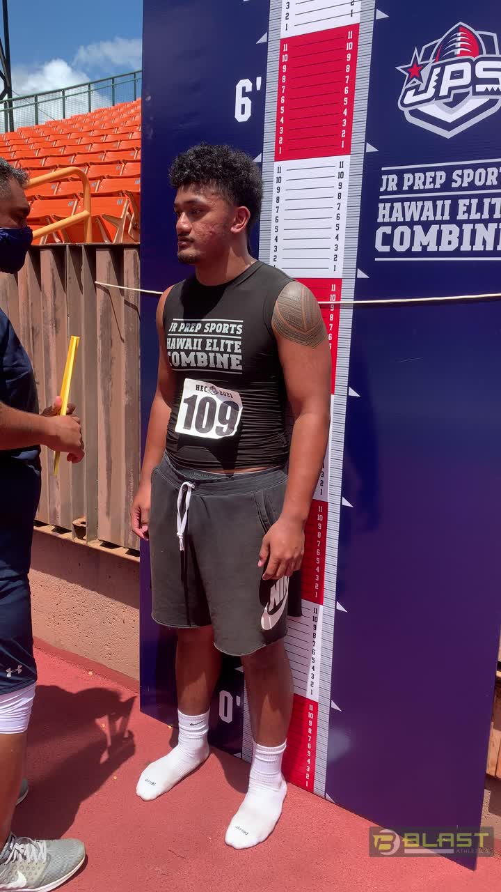 Height 5' 11" Blast Athletics