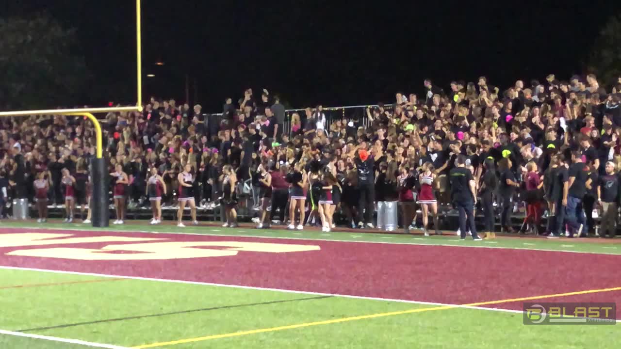 JSerra student section predicting the future...