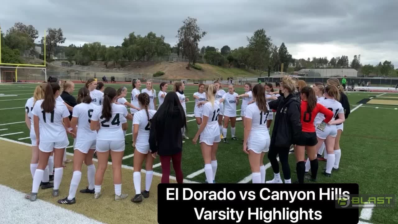 El Dorado vs Canyon Game Highlights Part 1