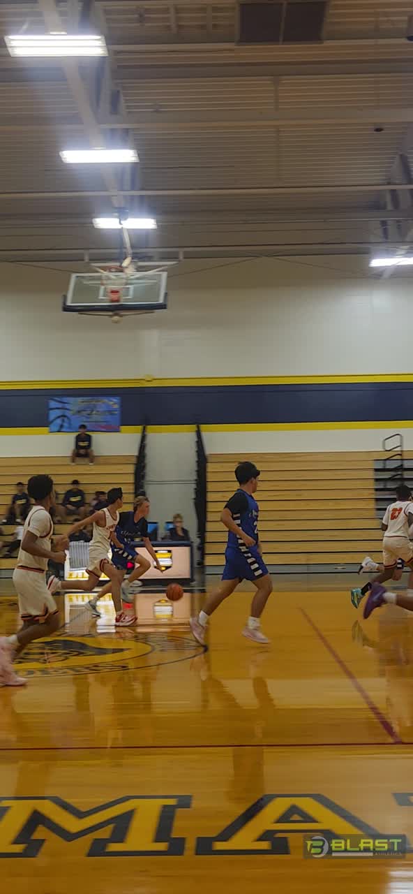 Caleb with the strong layup