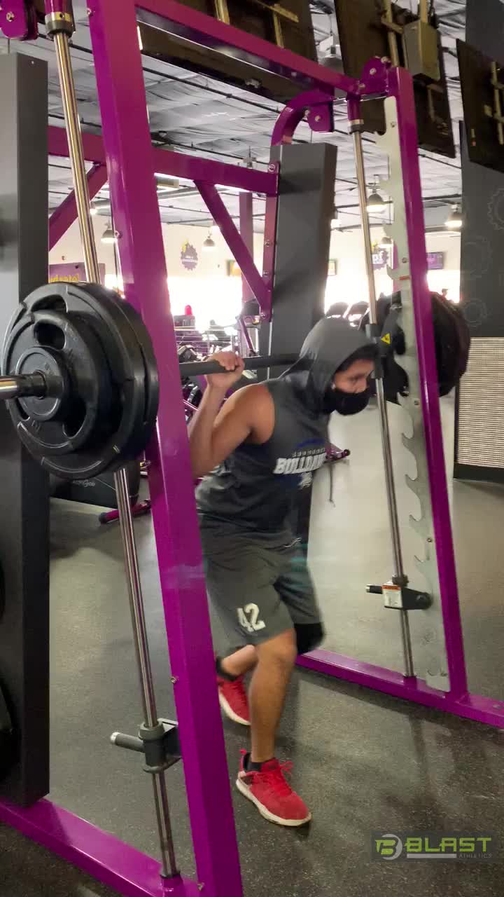 Back squat 90% 2 reps