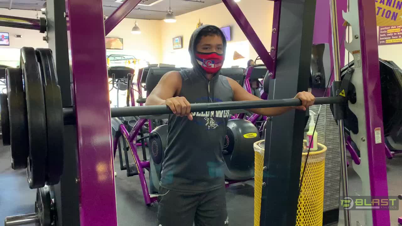 Back Squat 90% of max 2 reps