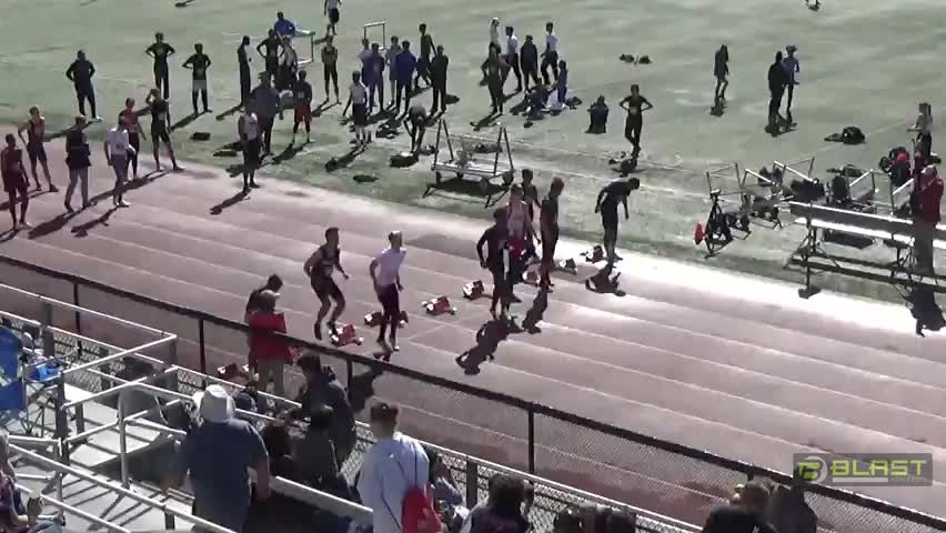 Matt Siggins - 60 Hurdles Qualifying Round (School Record)