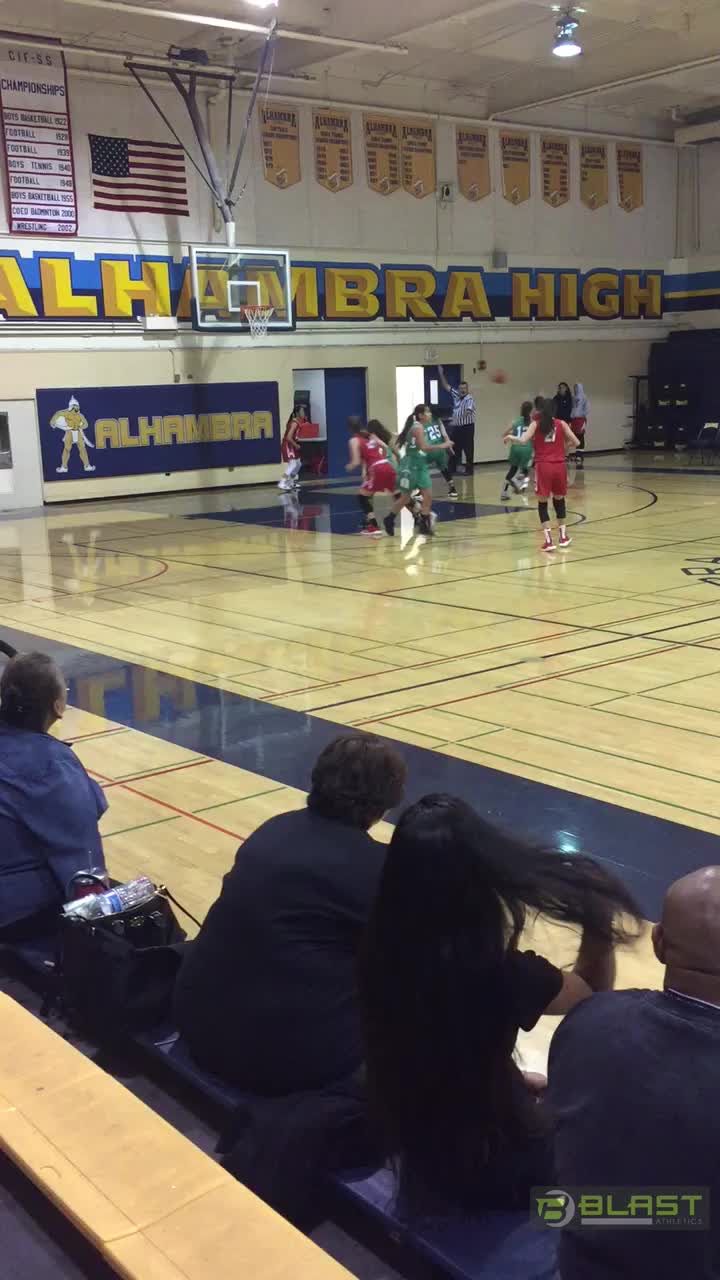 Team work today at Alhambra High School 
Oh and Annie with 2 points🏀🏀
She was on fire today!! 🔥