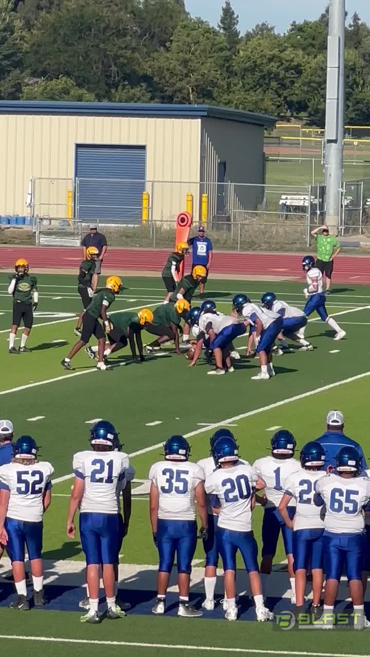 Khalil Mc with the big tackle!