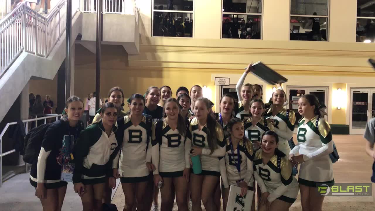 Varsity is moving on to finals 💚💛