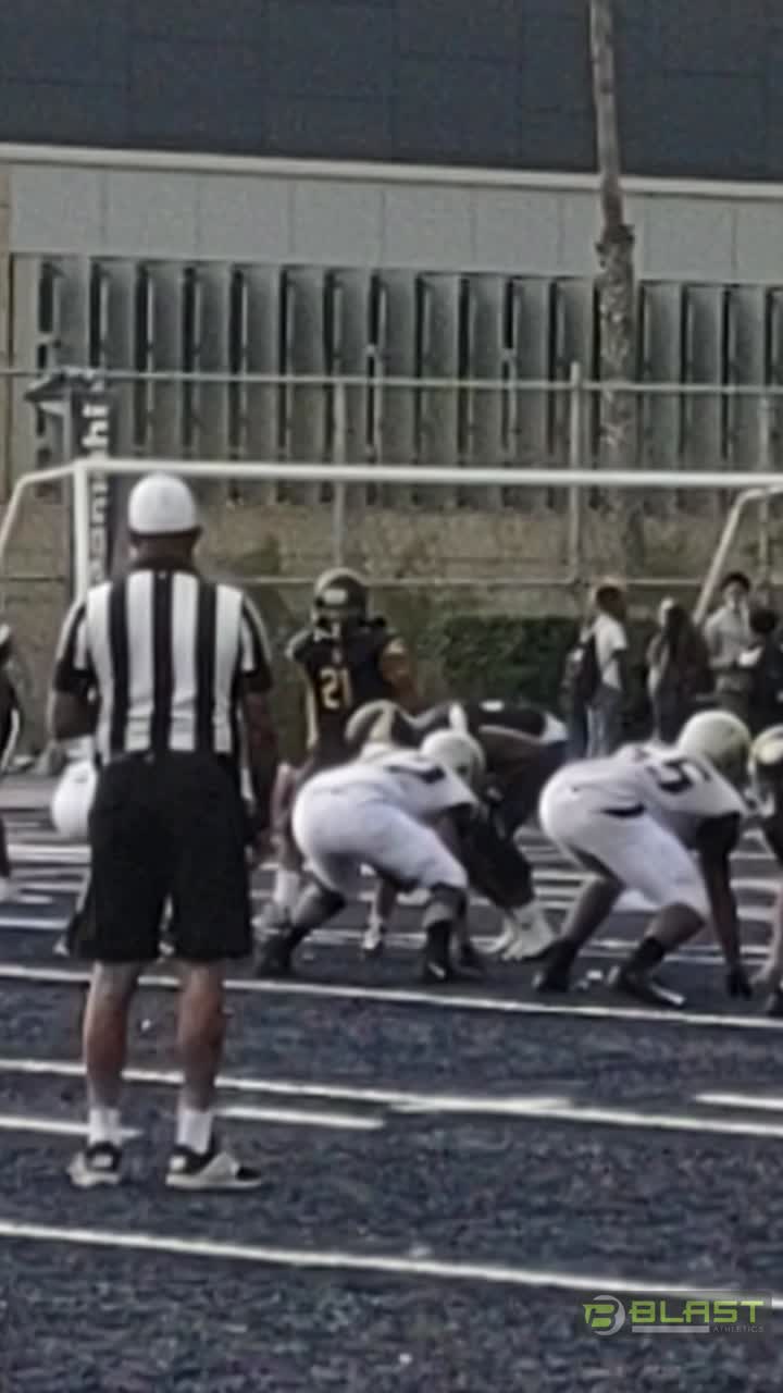 #21 disrupting the play in the backfield freshman 2021same play in on 