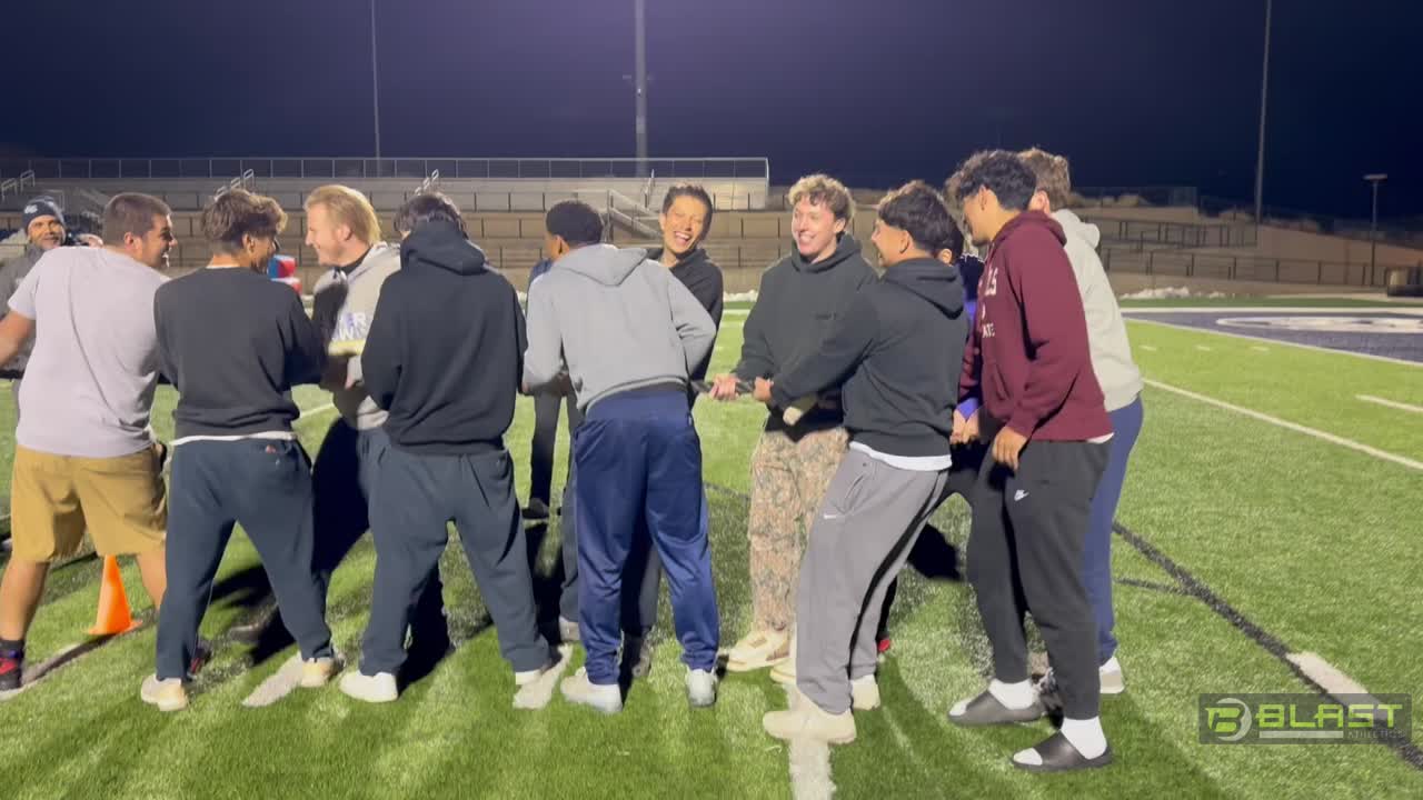Seniors vs Dads tug a war