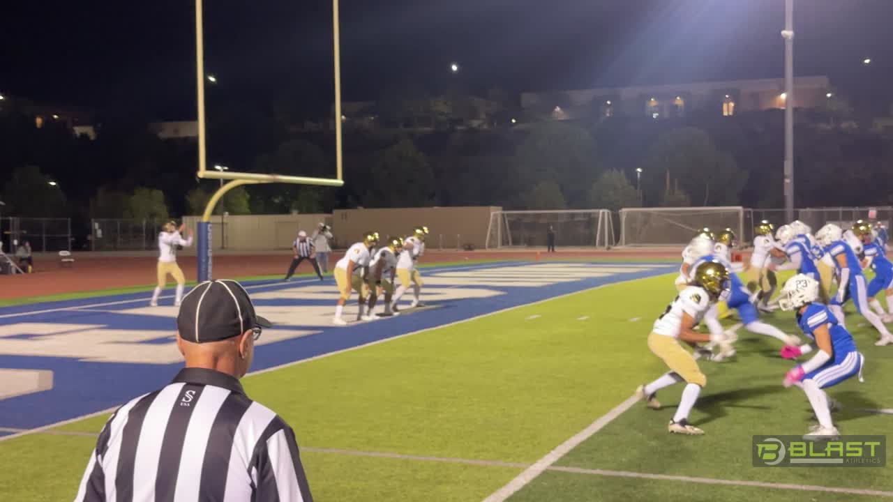 CV recovers a botched punt return