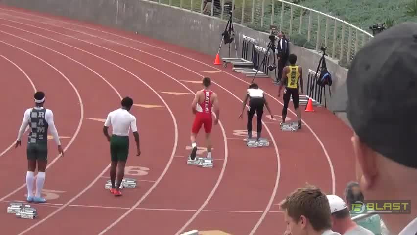 CIF Finals - Kamari Maddox 200m