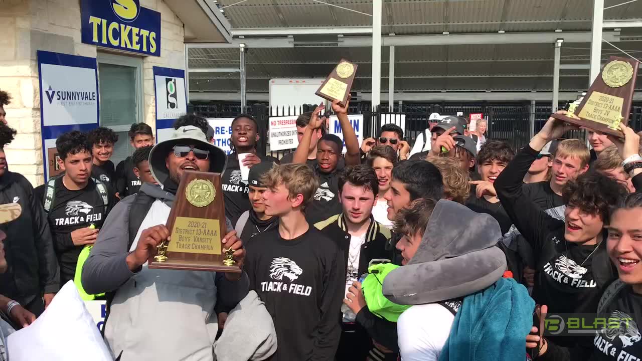 District Championship Track and Field 13AAAA 2021 Congrats JV and Varsity!
