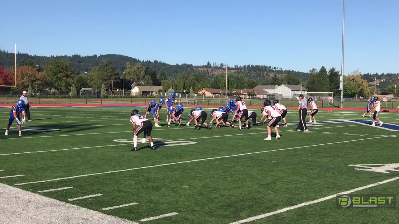 Great catch and run Mason