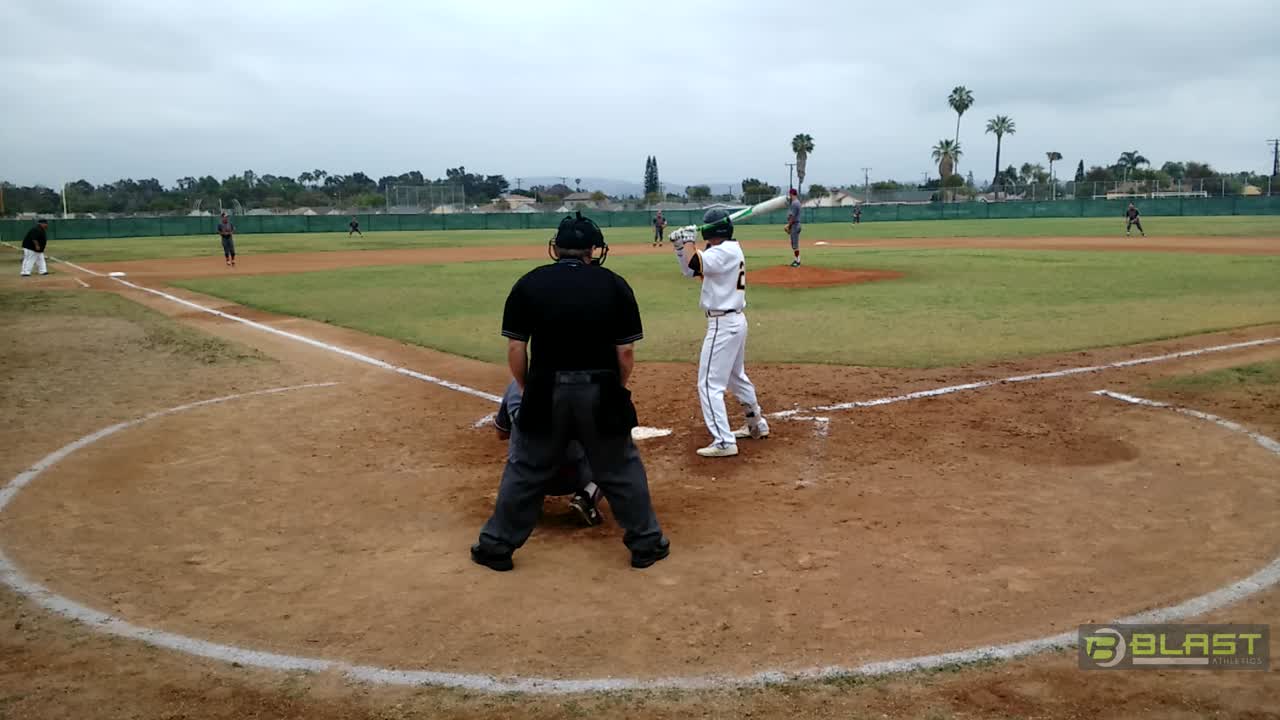 Andrew's PERFECT Bunt Sets Up Alfredo Later in the Inning vs La Serna
