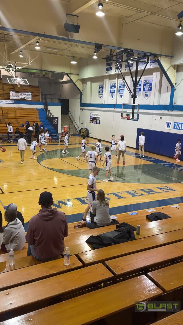 Second half warm ups