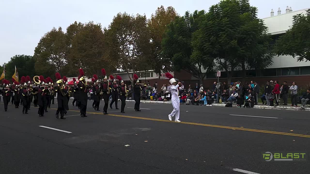 SATURDAY,  11/23/24
MAE, OUR DRUM MAJOR, LED THE TROJANS TO VICTORY AT