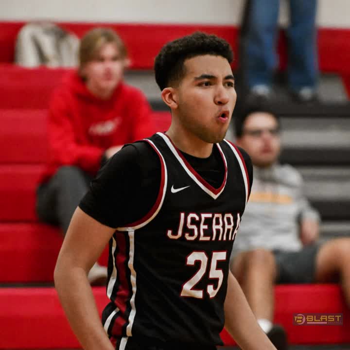 The JSerra Boys Basketball team used a second half rally to edge Mille