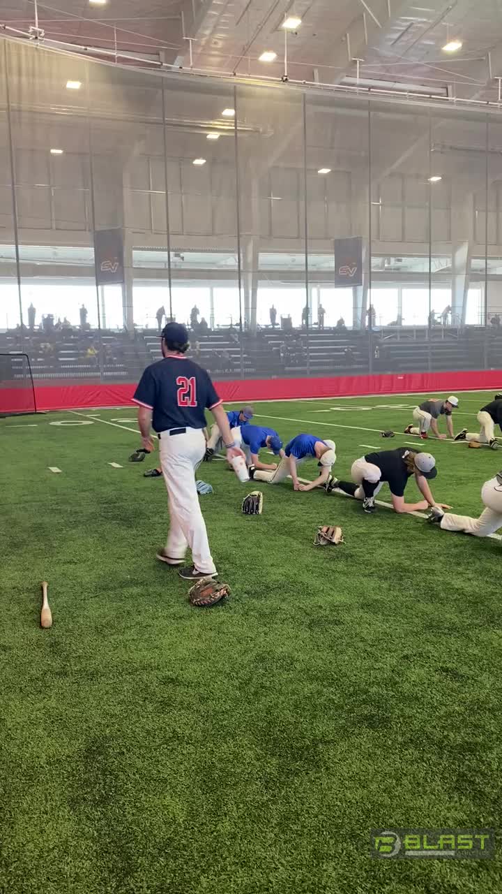 SVSU Pitchers and Catchers getting our camp started!