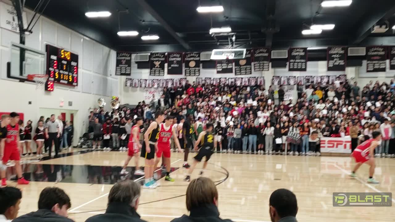 Battling for the ball
