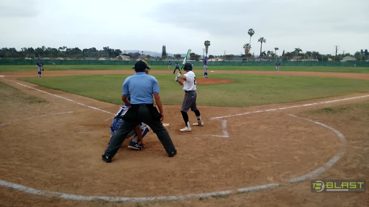 Vasquez's RBI Single Makes It 5-3 vs San Dimas (CIF RD 2)