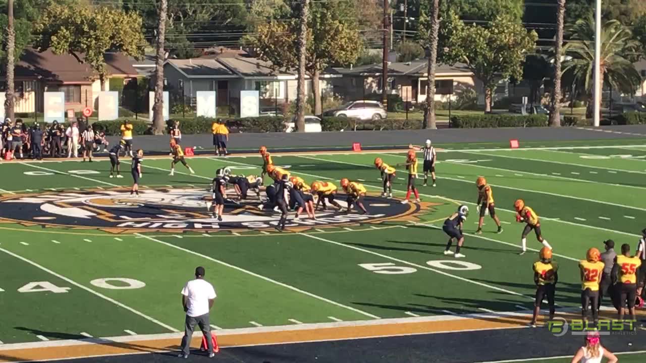 Millikan vs Dominguez (Late Post)
DB coverage switch and DLine Pressure on QB