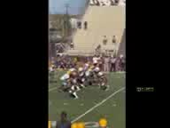 Daveyon Williams # 54 JV Sack on Quaterback