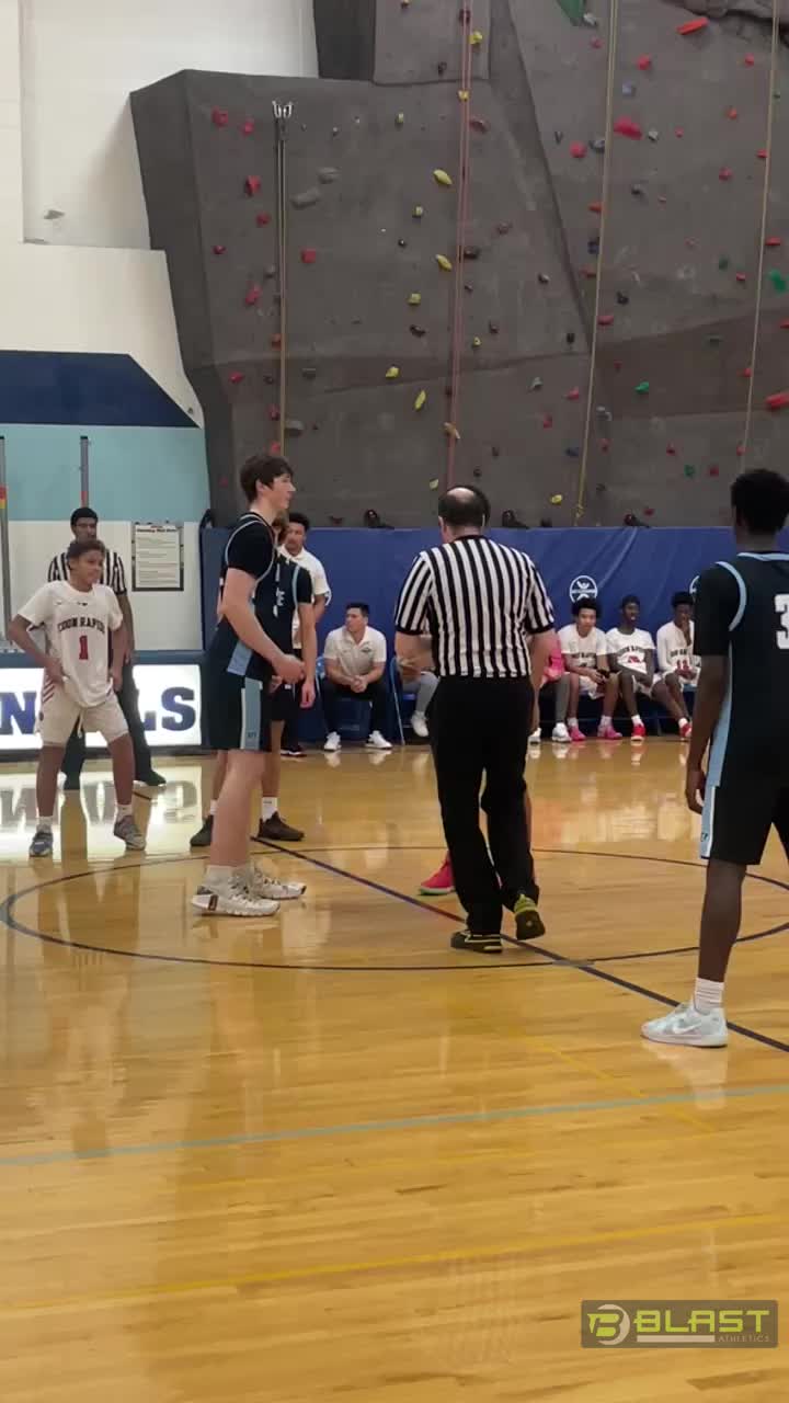 Season opening jump ball for B squad!