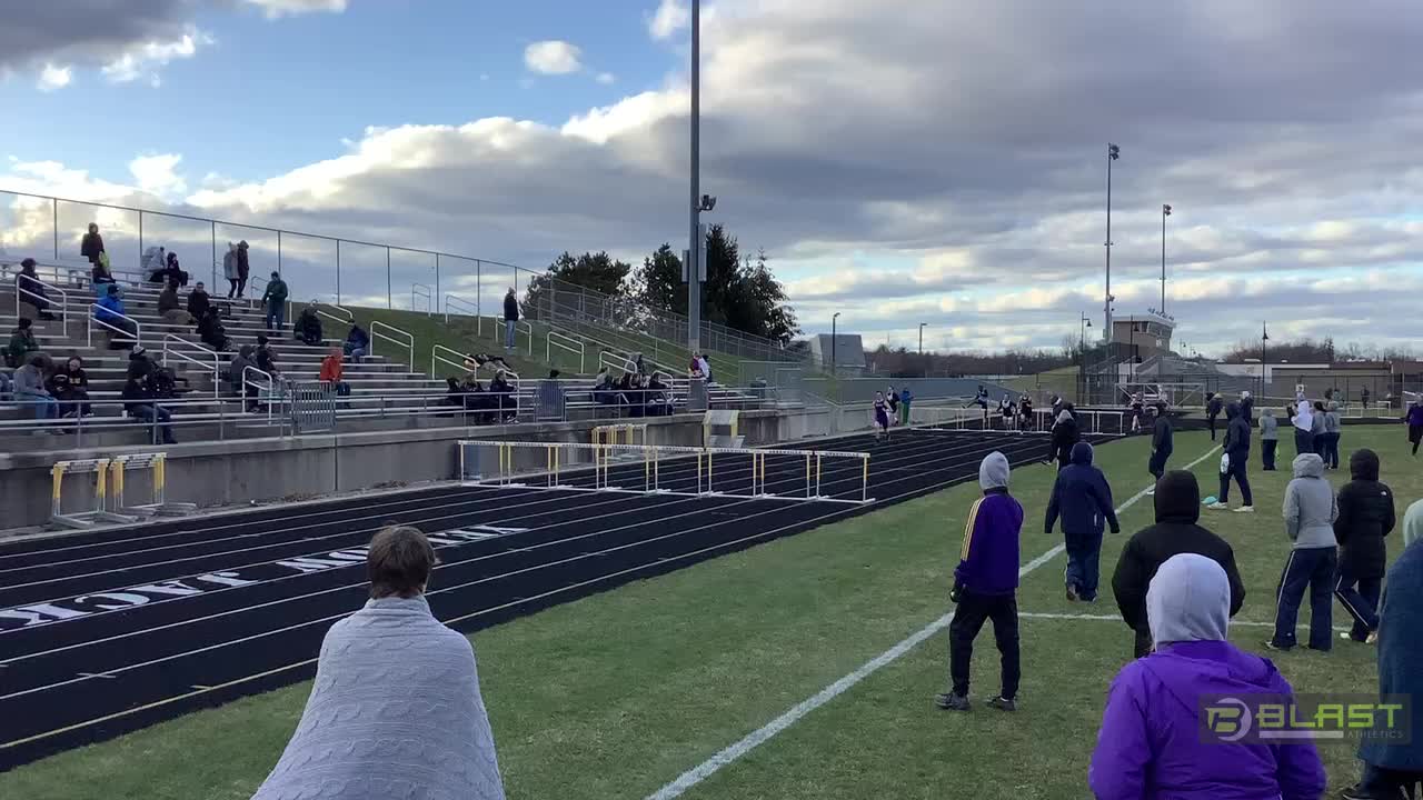 Jake Vantassell and Caden Madden-300 hurdles