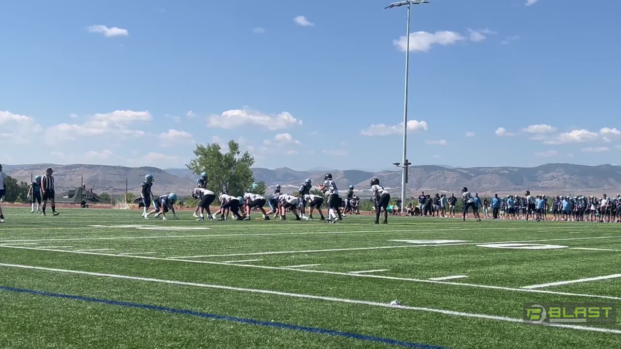 Amazing pass and touch down