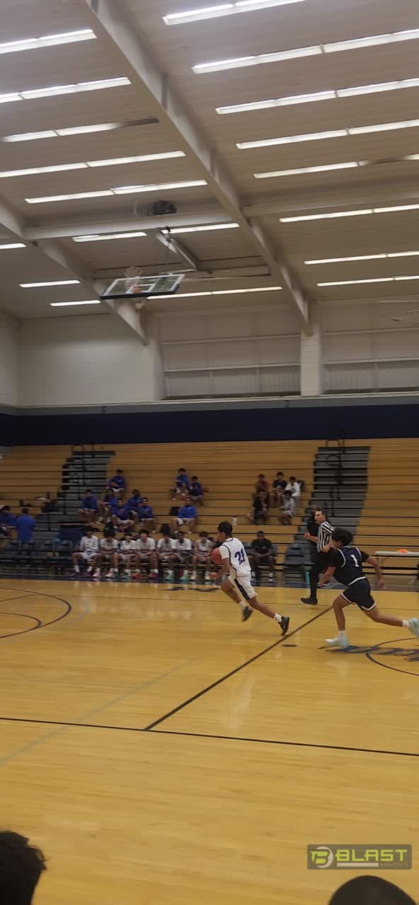 Seth with the fastbreak layup