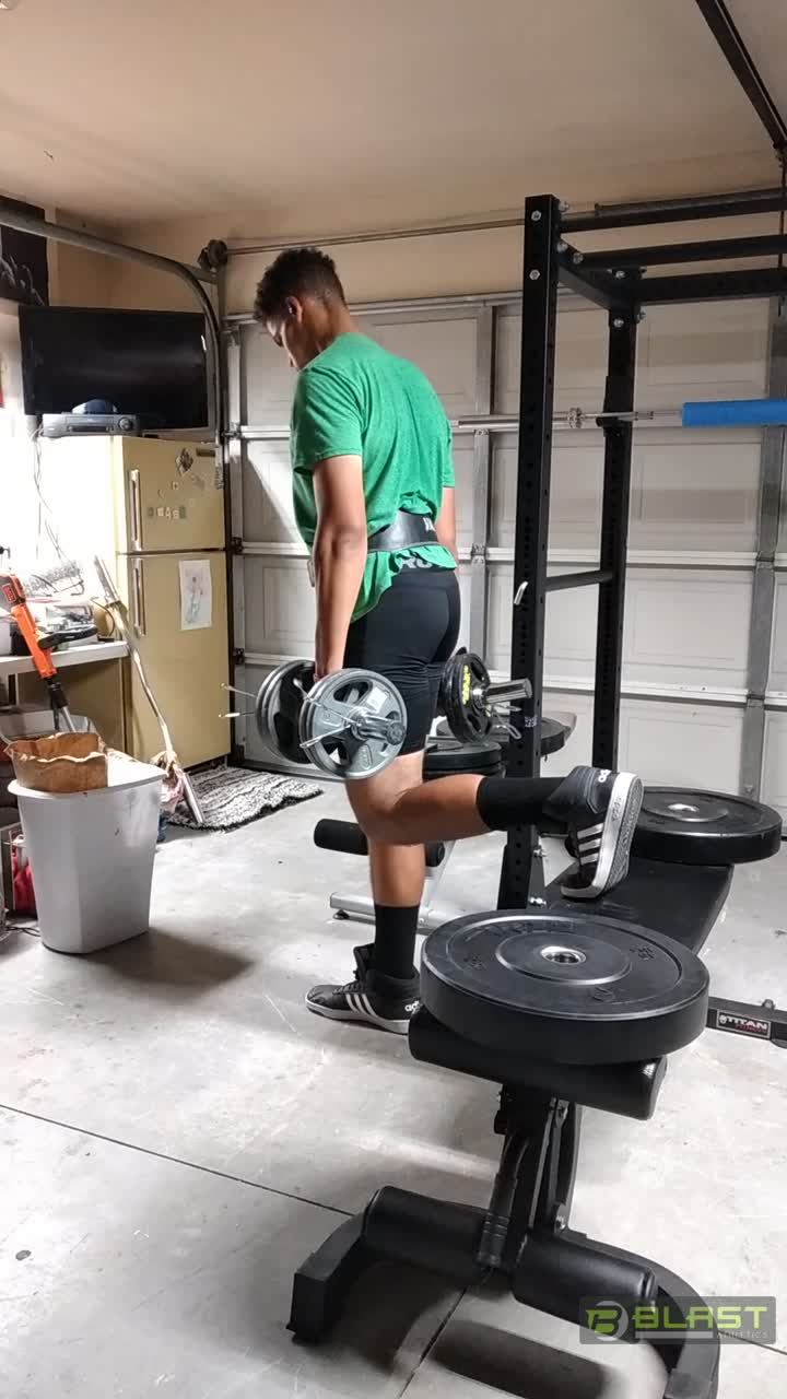 Training video (leg workout)