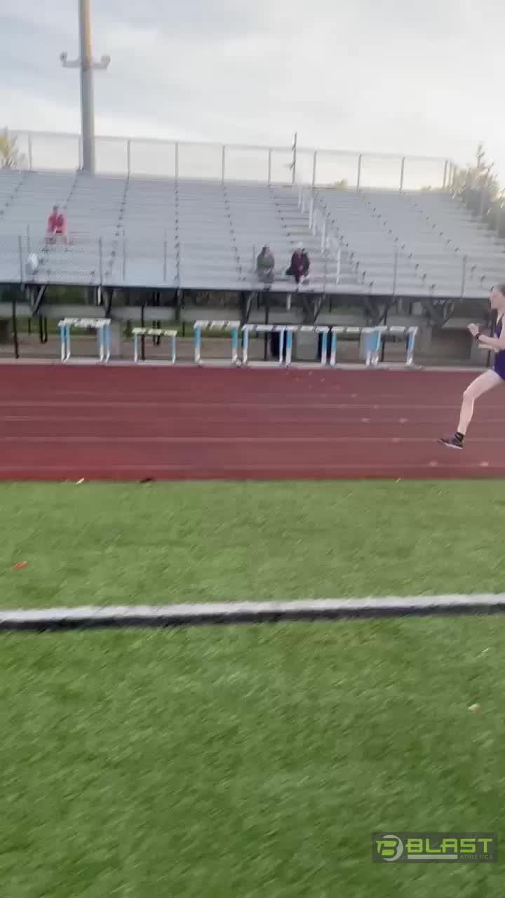 Homestretch of the 4x400!  A VICTORY over a higher seeded EGR!
