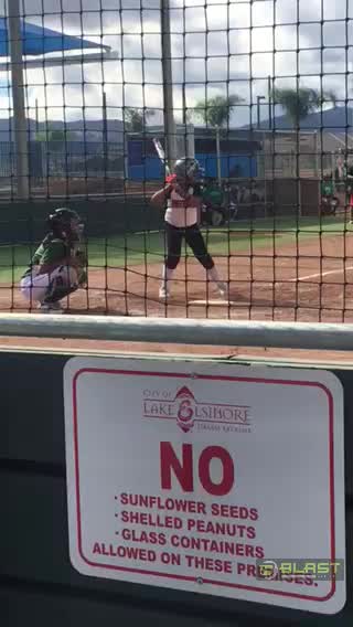 First hit of the game for FC ... vs 14U Ohana Tigers - Helms