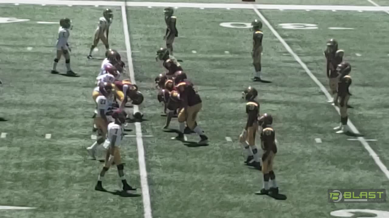 Isaiah going inside out for 20 yards