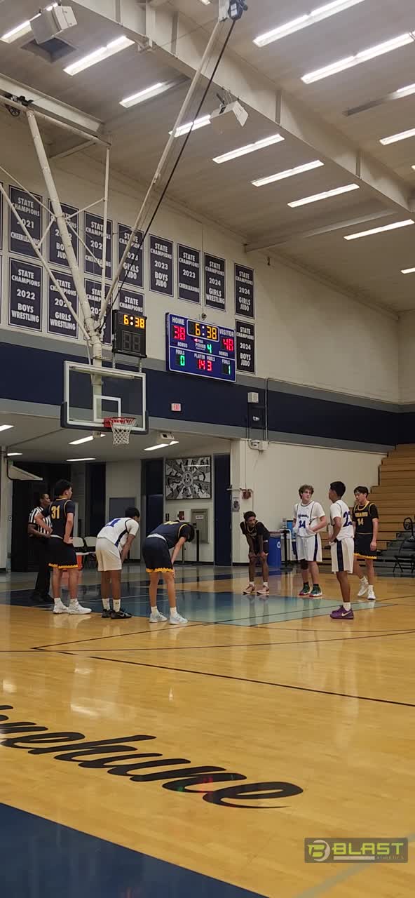 Jude hits the freethrow