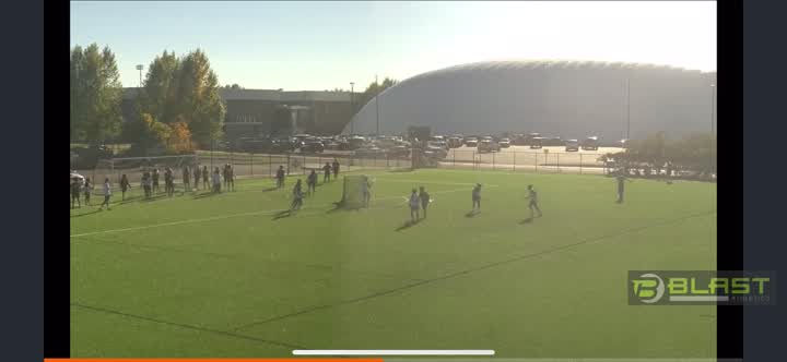 Setting up for a dodge into a nice finish