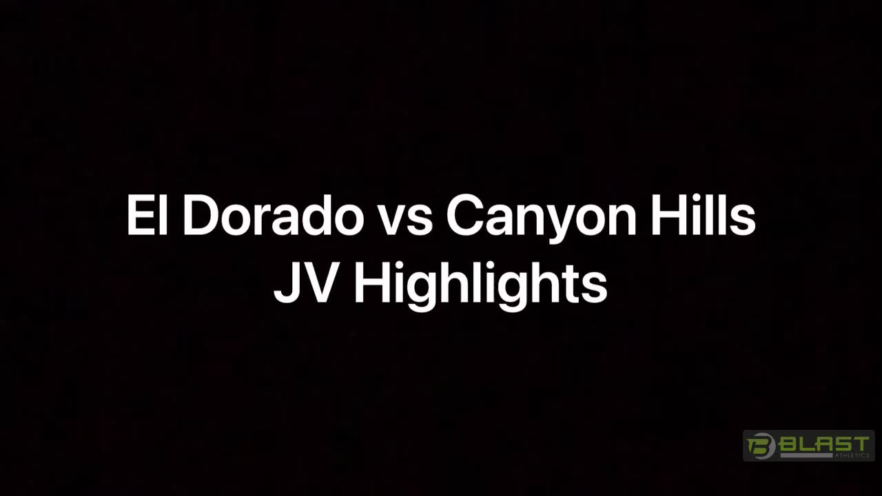 El Dorado vs Canyon Game Highlights Part 1