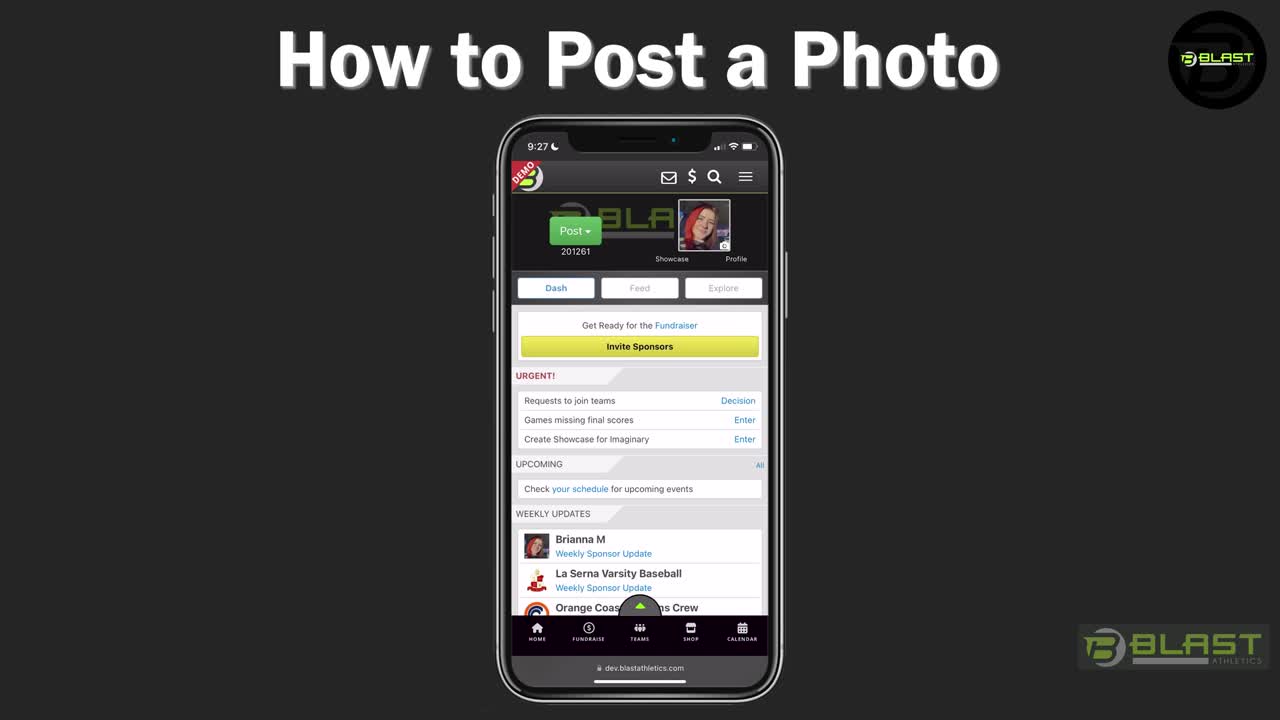 How to Post a Photo