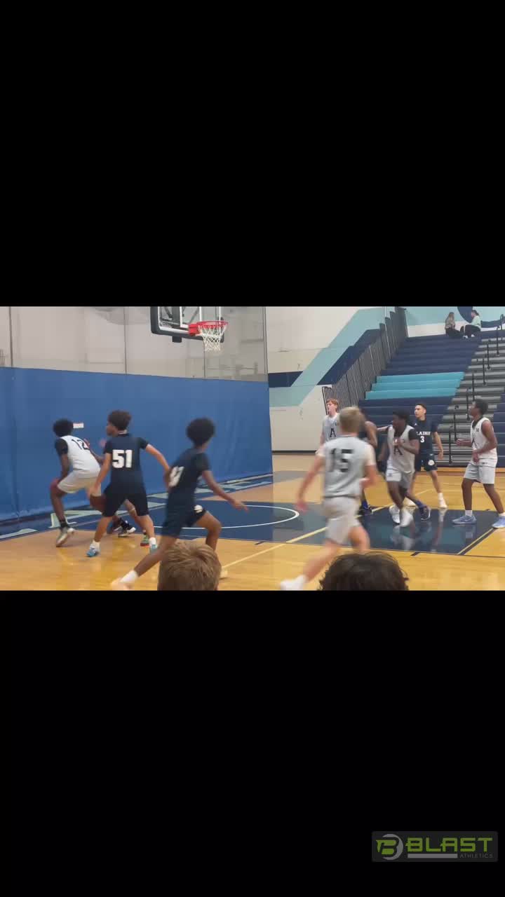 Simpson rebounded to Matthew for 2!