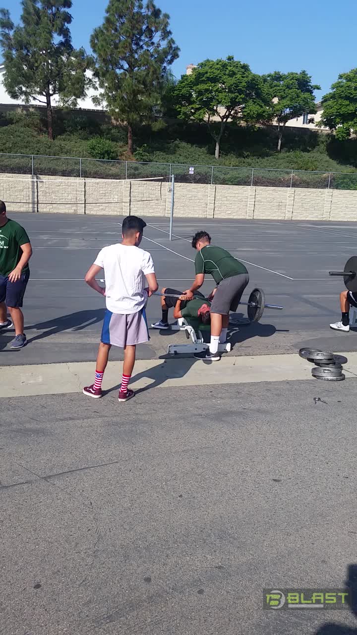 When the gym is being used for testing, and you can't lose a day of tr