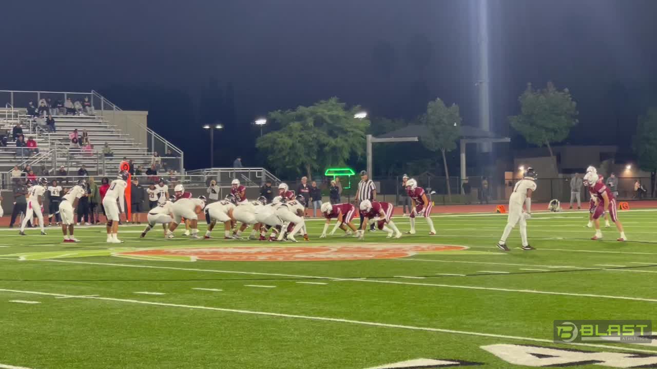 Trey Brown Lon reception puts Tustin deep in Elmo territory